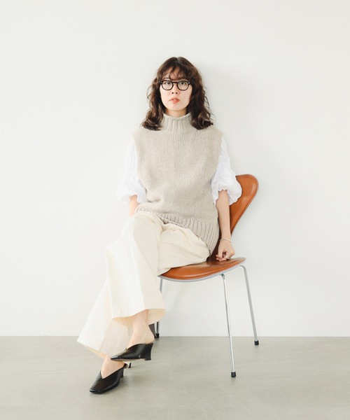 アルパカベスト（レディースその他トップス）｜トップス