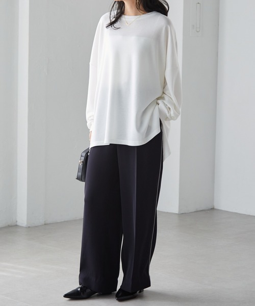 RANAN（ラナン） tシャツ オーバーサイズスウェットT レディース