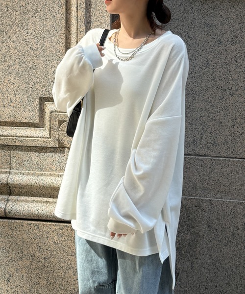 RANAN（ラナン） tシャツ オーバーサイズスウェットT レディース