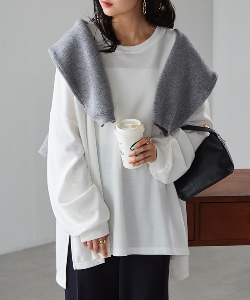 RANAN（ラナン） tシャツ オーバーサイズスウェットT レディース