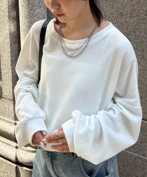 ranan　2月① RANAN（ラナン） tシャツ オーバーサイズスウェットT レディース