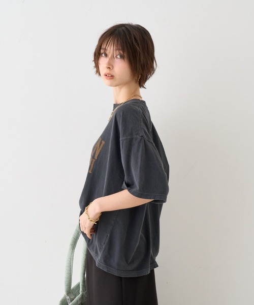tシャツ 「REMI RELIEF／レミレリーフ」別注TEE WISCONSI ロゴTシャツ レディース REMI RELIEF／レミレリーフ】別注TEE WISCONSI ロゴTシャツ（T