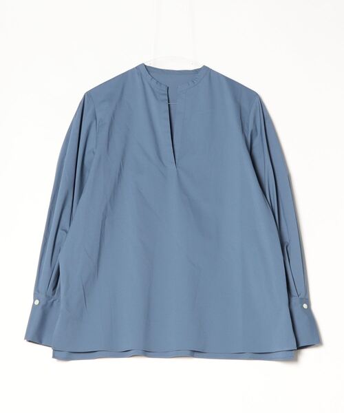 「Demi-Luxe BEAMS」 長袖ブラウス 38 ブルー レディース