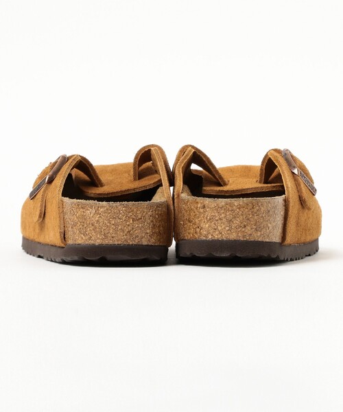 BIRKENSTOCK BOSTONブラウン スエード サボサンダル 36 BIRKENSTOCK（ビルケンシュトック） サンダル 「WEB限定」BIRKENSTOCK