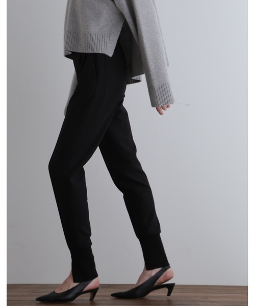 LE PHIL ウールサキソニージョガーパンツ サイズ0新品 LE PHIL パンツ ウールサキソニージョガーパンツ レディース
