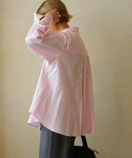「JOURNAL STANDARD LUXE」 長袖シャツ FREE バーガンディー レディース