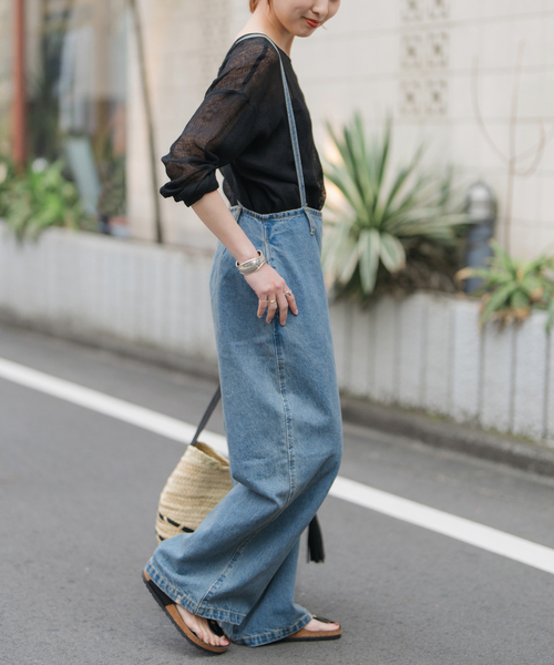 【人気】Spick & Span テープヤーンルーズプルオーバー　リネン　ピンク Spick & Span（スピックアンドスパン）の「テープヤーンルーズ