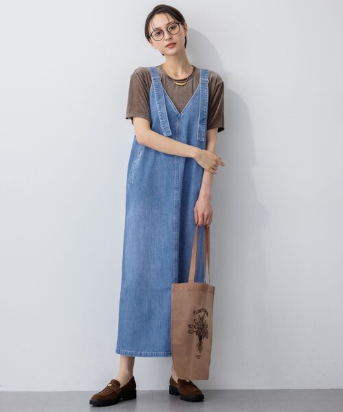 ワンピース 「RED CARD TOKYO×23区」デニム サロペット : ZOZOTOWN