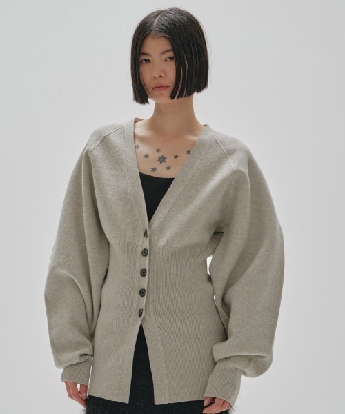 TODAYFUL カーディガン 新品 TODAYFUL 「TODAYFUL」 ニットカーディガン FREE グレー