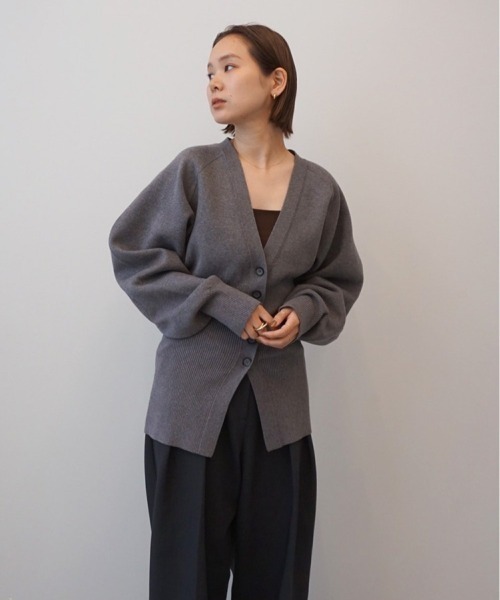 TODAYFUL カーディガン 新品 TODAYFUL 「TODAYFUL」 ニットカーディガン FREE グレー