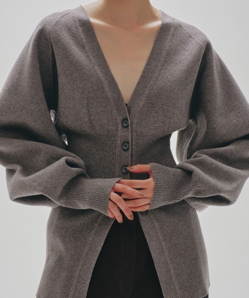TODAYFUL カーディガン 新品 TODAYFUL 「TODAYFUL」 ニットカーディガン FREE グレー