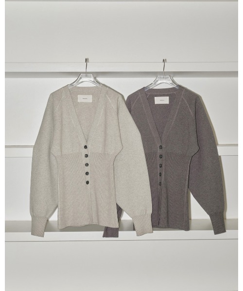 TODAYFUL カーディガン 新品 TODAYFUL 「TODAYFUL」 ニットカーディガン FREE グレー