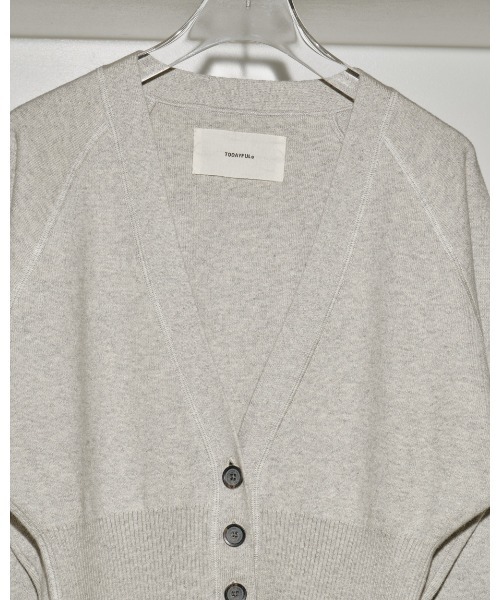 TODAYFUL カーディガン 新品 TODAYFUL 「TODAYFUL」 ニットカーディガン FREE グレー