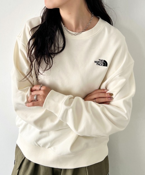 zozo完売品⭐︎ ノースフェイス　スウェット　刺繍 THE NORTH FACE トレーナー スウェット 国内未発売 FACE(ザ