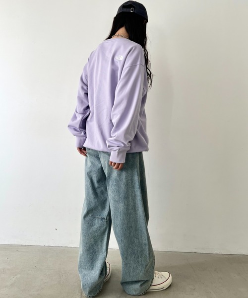 THE NORTH FACE / ザ・ノースフェイ　ワンポイント刺繍 スウェット THE NORTH FACE トレーナー スウェット 国内未発売 FACE(ザ