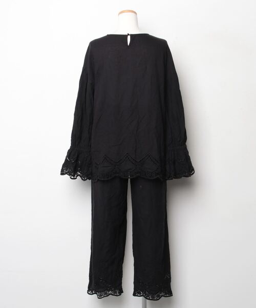 perna ペルナ ジャガードセットアップ ブラック 【公式通販】