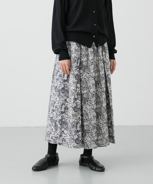 24SS　美品★かぐれ　リバティ　マキシ　ロングスカート　フレアスカート かぐれ｜リバティプリントスカート - かぐれ(カグレ
