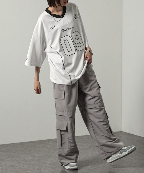 「Alfred Alex」 半袖Tシャツ L ホワイト メンズ