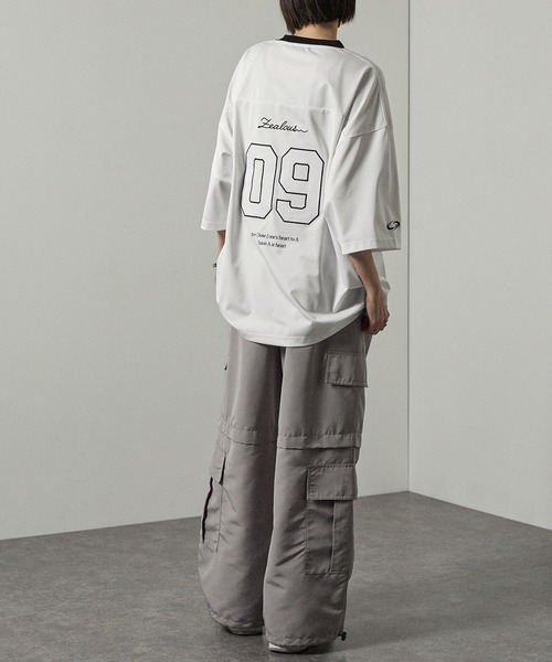 「Alfred Alex」 半袖Tシャツ L ホワイト メンズ