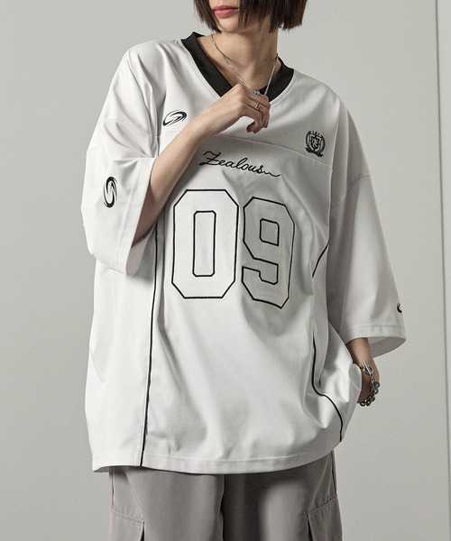 「Alfred Alex」 半袖Tシャツ L ホワイト メンズ