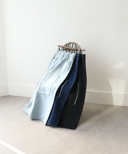 「Nilway」 デニムパンツ MEDIUM ブラック メンズ