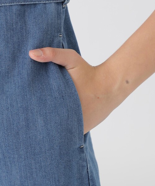 BLUE LABEL CRESTBRIDGE ワンピース ライトデニムドレス