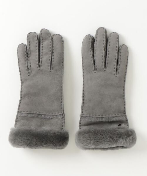 UGG Australia（アグオーストラリア） 「UGG」 手袋 18cm グレー