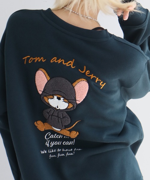 トレーナー スウェット 「Tom ＆ Jerry/トム ジェリー」アートワーク