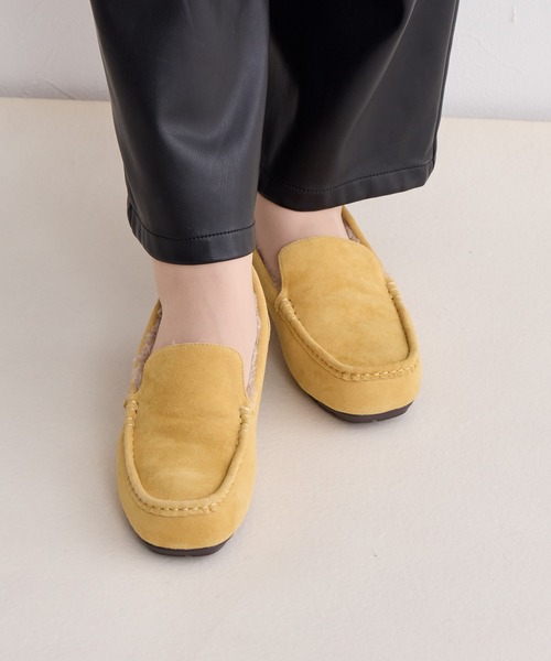 HIMIKO デッキシューズ モカシン 「HIMIKO」「撥水」ふわふわモカシン