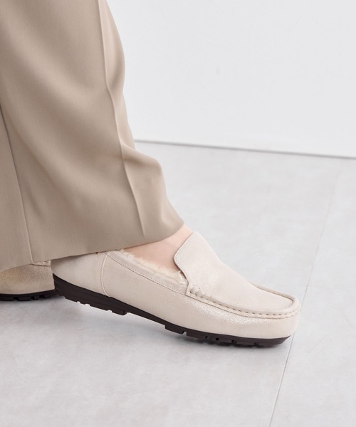 HIMIKO デッキシューズ モカシン 「HIMIKO」「撥水」ふわふわモカシン