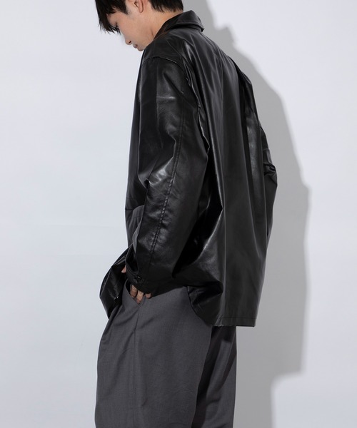 「SETUP7」 ジャケット L ブラック メンズ_画像4