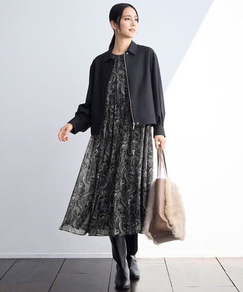 自由区（ジユウク） ワンピース ペイズリープリント ワンピース