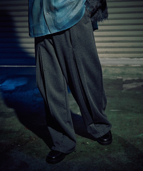 Casper John（キャスパージョン） スウェットパンツ ジャージ Tuck