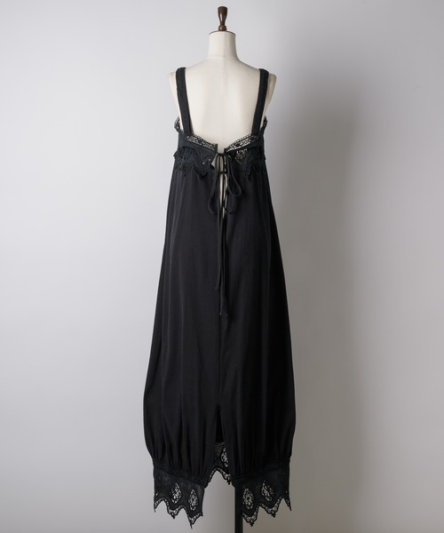 「LA BELLE ETUDE」 「belle vintage」キャミソールワンピース 0 ホワイト レディース_画像3