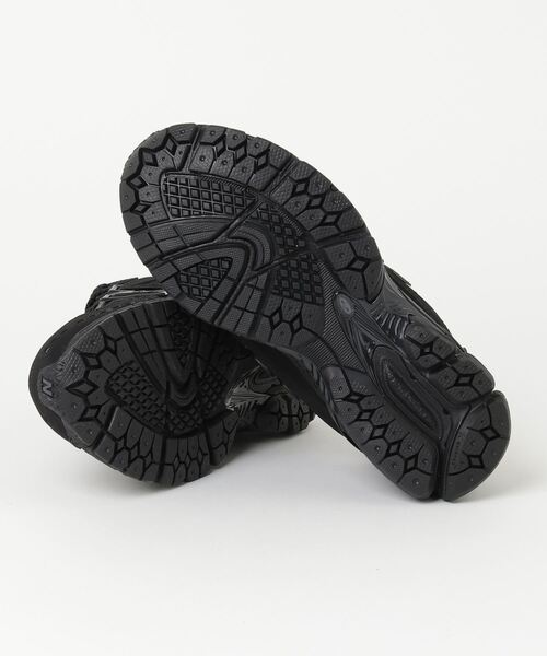 「New Balance」 ローカットスニーカー 24.0cm ブラック レディース_画像3