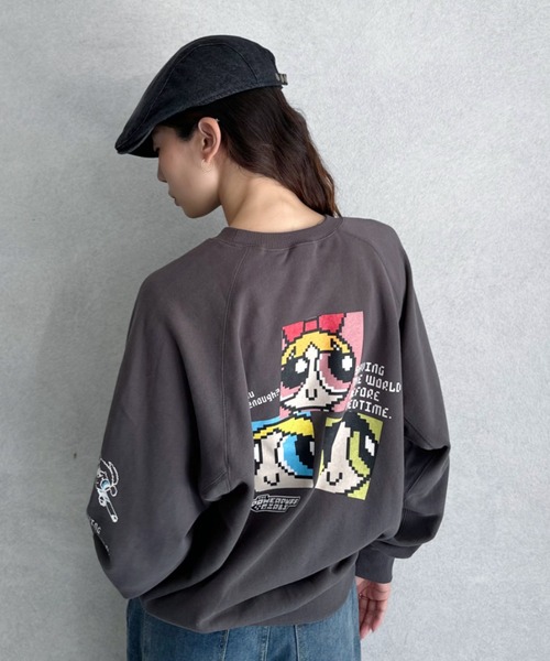 トレーナー スウェット 「パワーパフガールズ / POWERPUFF GIRLS