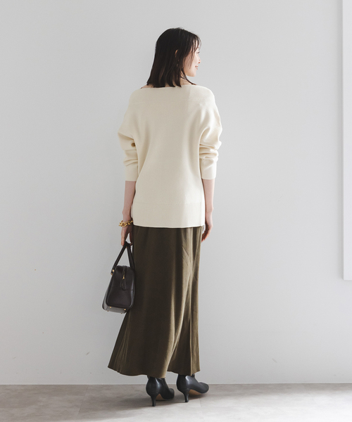 NOBLE（ノーブル） ニット セーター 「WEB限定追加」フロントジップ