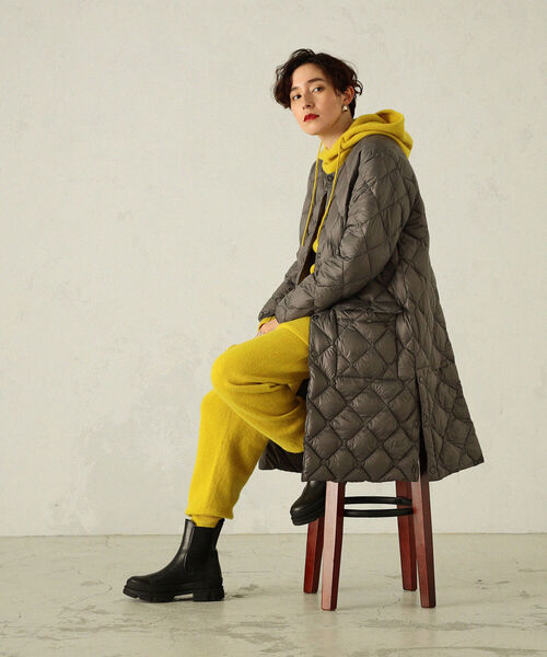 最終価格】豪華フォックス ミンク ホワイトダック ロングコートAライン