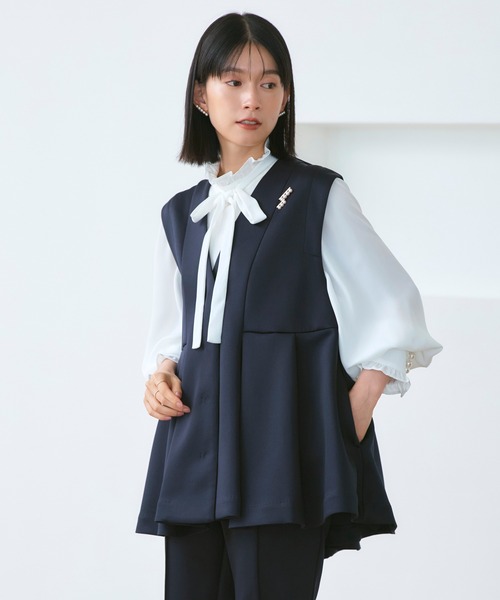 RUIRUE BOUTIQUE（ルイルエブティック） セットアップ フレア ジレ