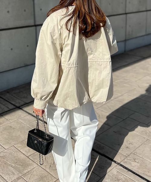 「Emma Taylor」 ジップアップブルゾン FREE ライトベージュ レディース_画像7