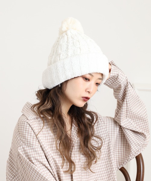 Sense of Grace(センスオブグレース) ニット帽 ニットキャップ 2WAY Sense of Grace(センスオブグレース) ニット帽 ニットキャップ 2WAY