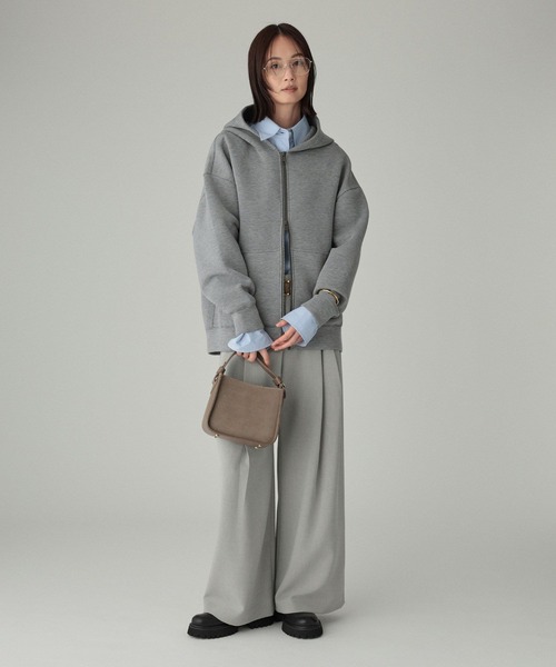 BABYLONE（バビロン） パーカー ダンボールフードパーカー レディース