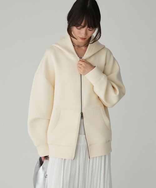 BABYLONE（バビロン） パーカー ダンボールフードパーカー レディース