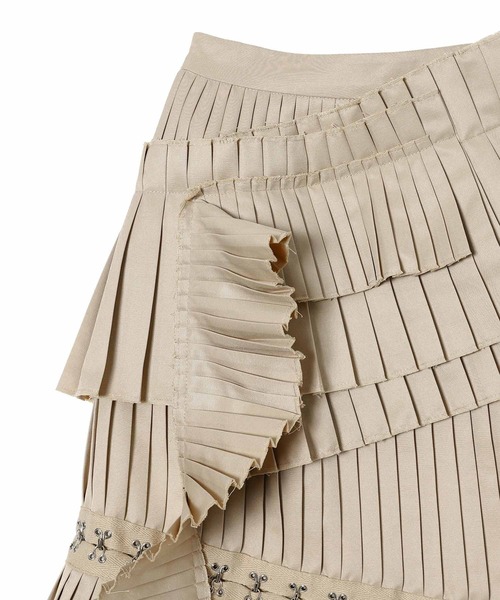rokh プリーツ　スカート　ロク　新品 rokh（ロク） スカート rokh BROKEN PLEATS SKIRT R2CA194 : ZOZOTOWN