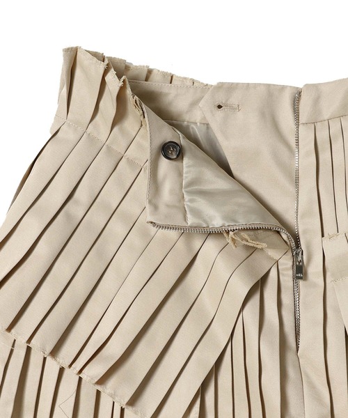 rokh（ロク） スカート rokh BROKEN PLEATS SKIRT R2CA194 : ZOZOTOWN
