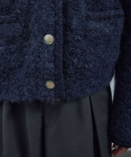 SALON adam et rope'（サロン アダム エ ロペ） カーディガン プードル