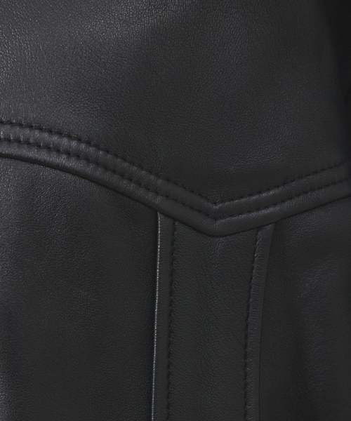 コート ジャケット 「TOWNCRAFT / タウンクラフト」LEATHER RANCHER COAT / レザー ランチャーコート /ヴィンテージラの画像