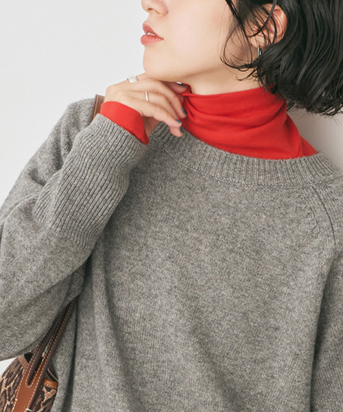 スピックアンドスパン  ハイネックプルオーバー 追加》ハイネックプルオーバー（Tシャツ/カットソー）｜Spick & Span