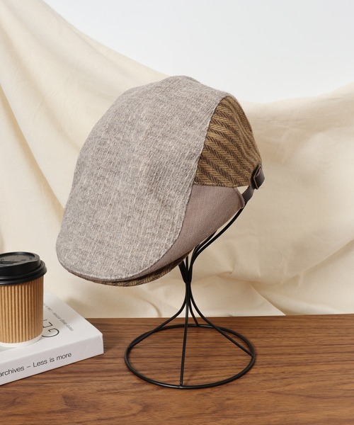 Ruben 帽子 ベレー帽 RUBEN WOVEN COMBI HUNTING ウーブン コンビ