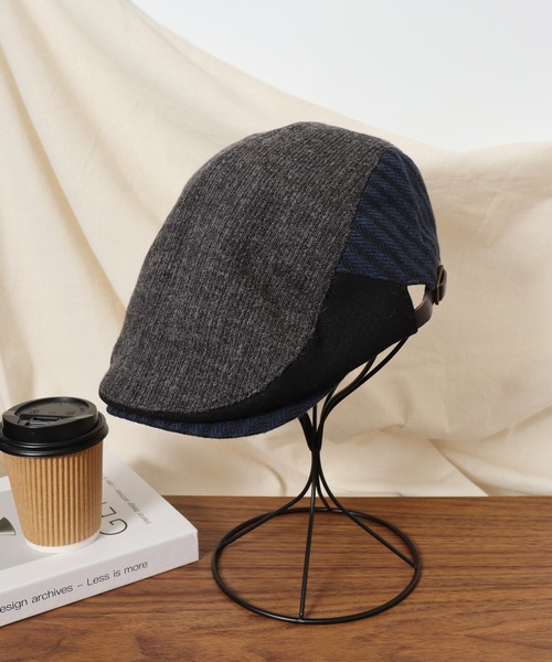 Ruben 帽子 ベレー帽 RUBEN WOVEN COMBI HUNTING ウーブン コンビ